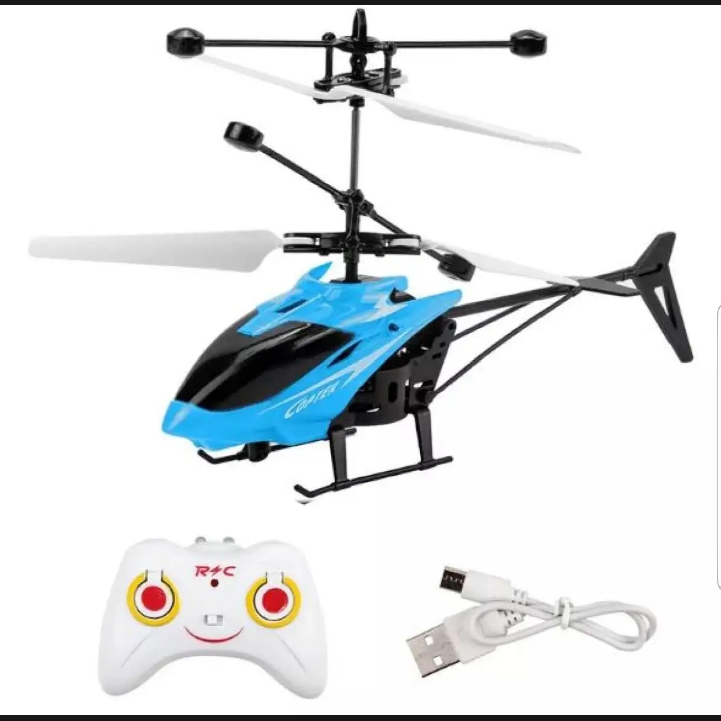 Remote control Helicopter-Dual Mode Control Flight With Induction Flight