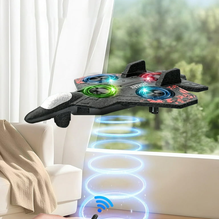 360° Flips RC Plane 3-Gear Speeds Safe Remote Control Airplane One-Click Take Off Landing EPP Foam Plane Toys