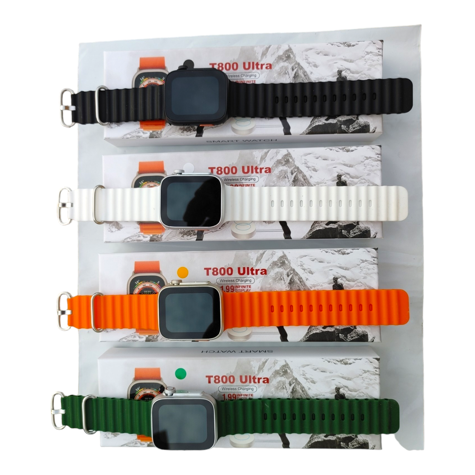 i20 Ultra Max Suit | S10 Ultra 2 | 7 in 1 | T800 Ultra | D9 7in1 | H20 | H39 | Crown i60 ||T900 Ultra 2 | T900 Ultra Big 3Straps 3in1 Smart Watch