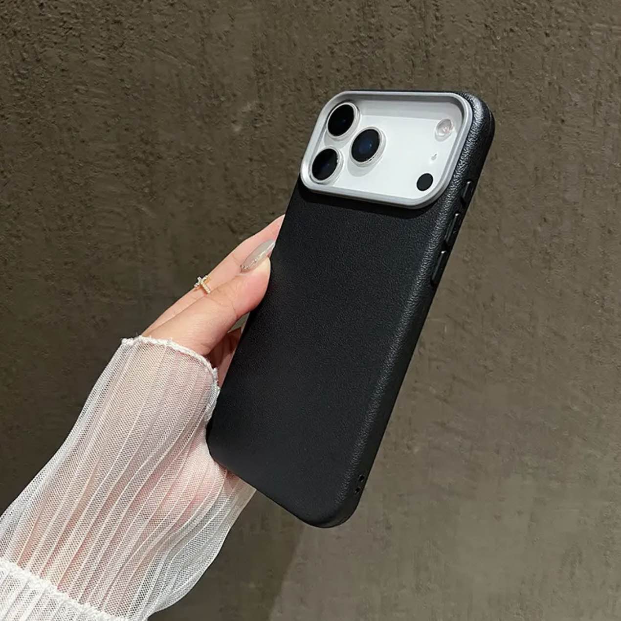 New Soft Luxury Texture Leather Case
