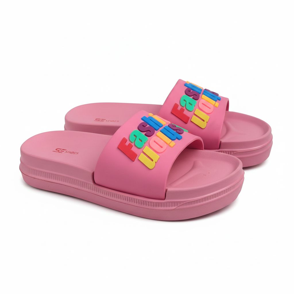 Waterproof Soft Fashion Slippers for Women, Comfy Indoor Sandals