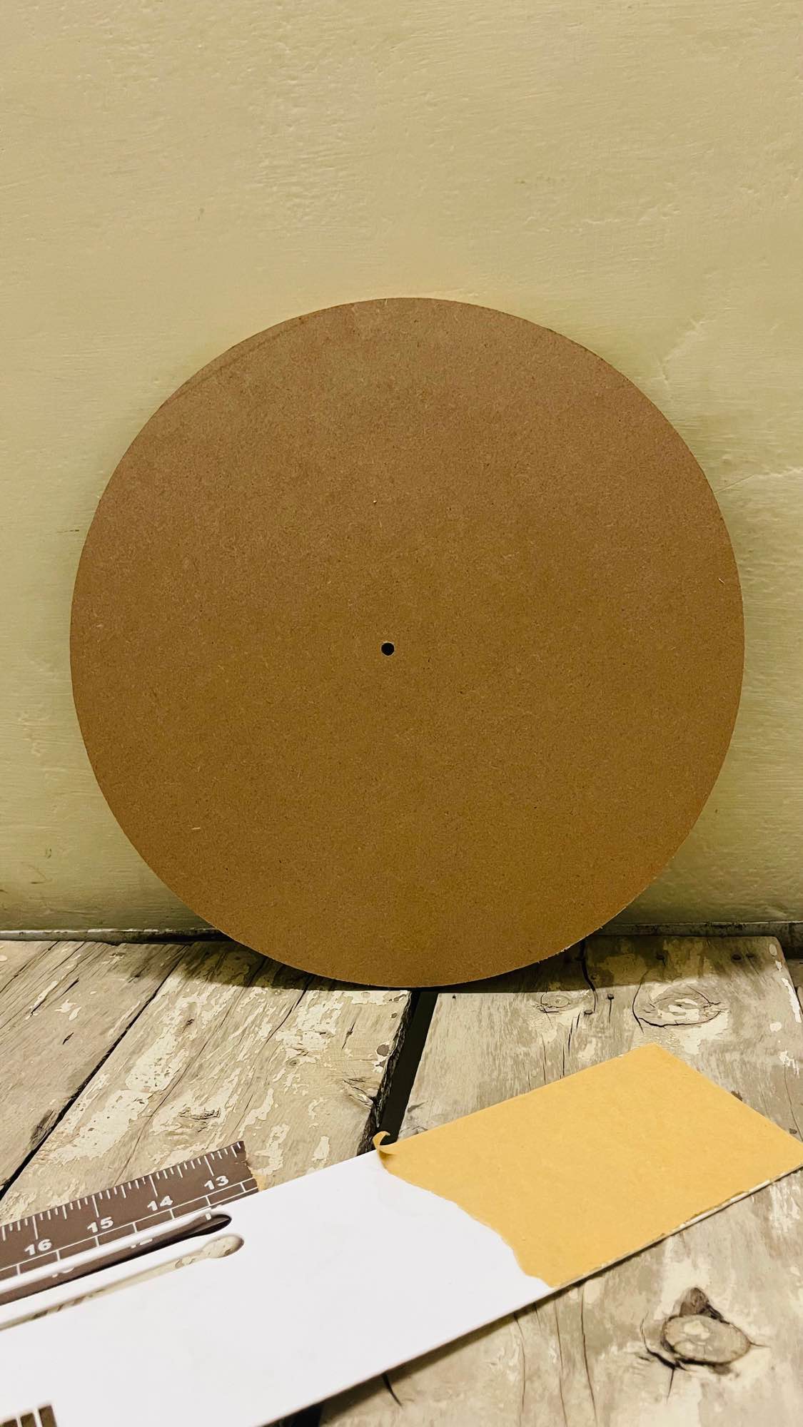Round MDF Clock Base for DIY Resin Art | Wall Clock Craft Board | Home Wall Decor