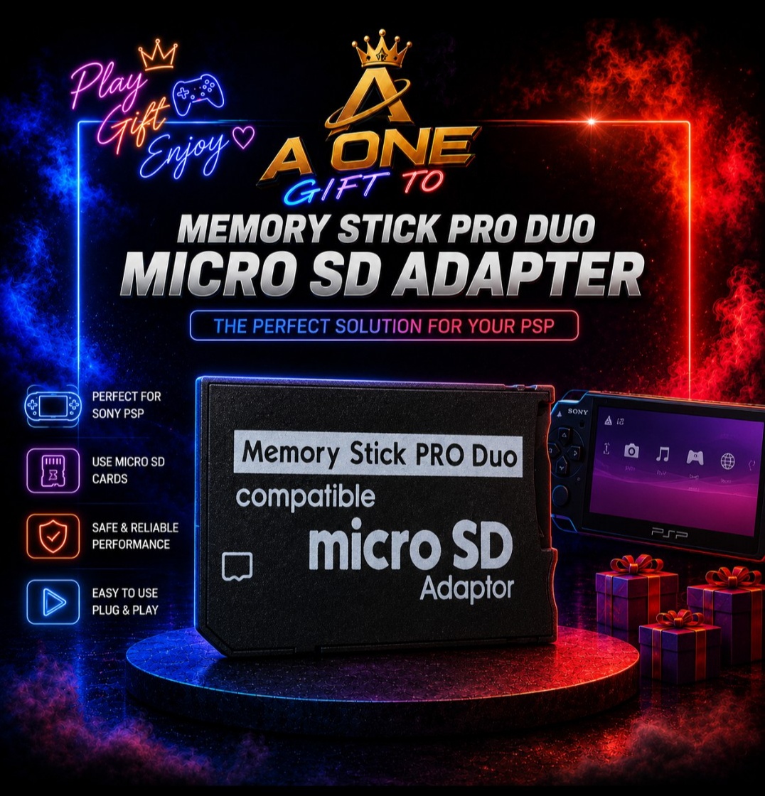 No Brand Memory Stick PRO Duo Card for Sony PSP, Playstation - Image 1