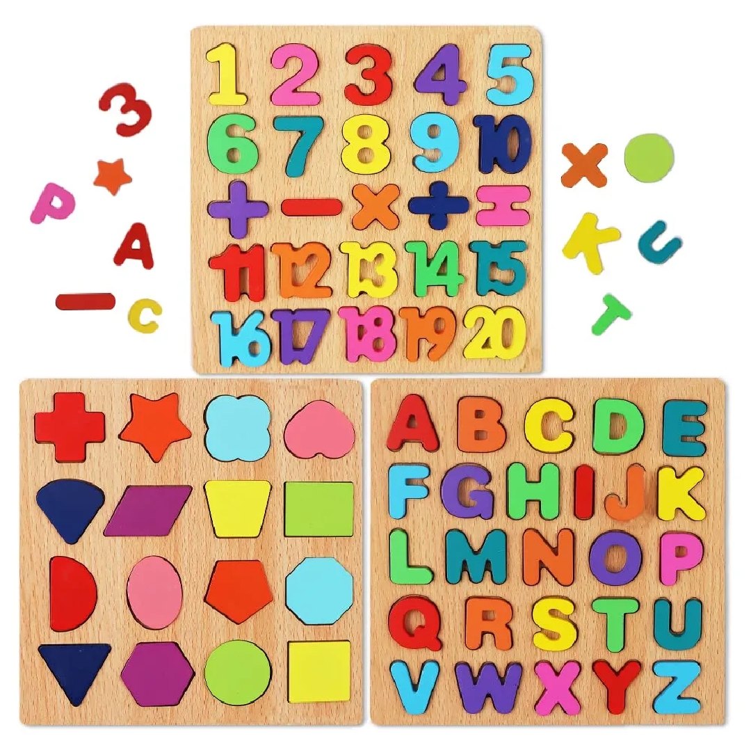 Acrylic English Letters - English Counting Alphabets - Baby Learning - Kids Learning Toys