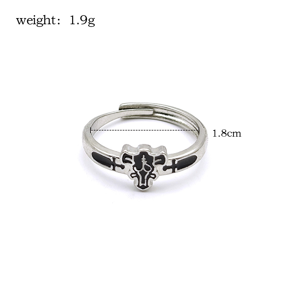 Black Clover Black Bulls Squad Asta Adjustable Cosplay Costume Ring
