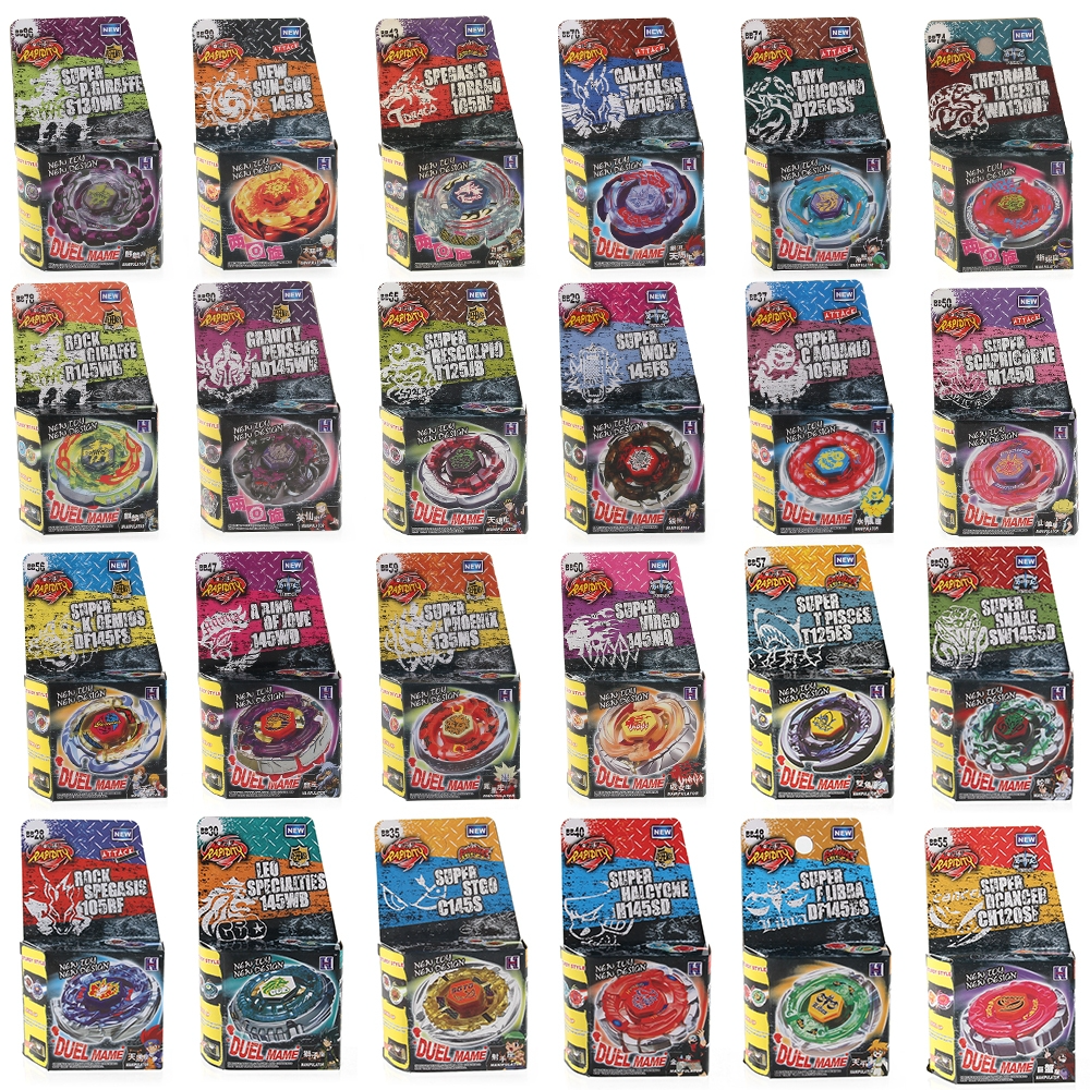 BB28 To BB114 Styles 4D Metal Fusion Spinning Top Battling Game  Toys(Random Parts)