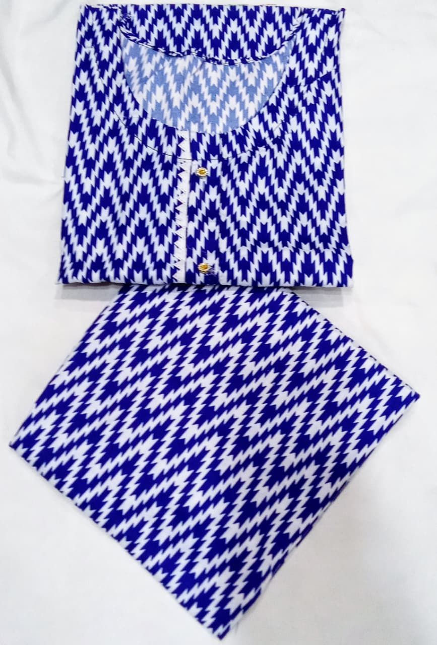 Cotton 2 piece suit new latest design fabric soft Lawn cotton random colour