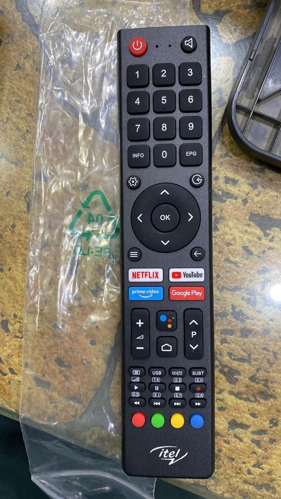 itel Smart Led Tv Universal Remote Control