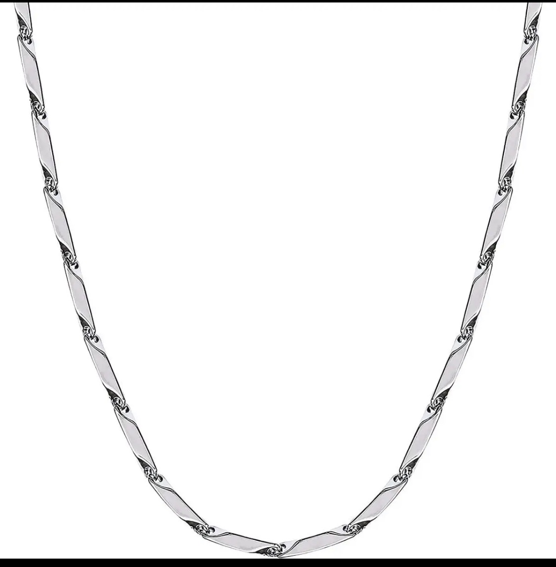 High-End New Titanium Steel Necklace Melon Chain Stainless Steel Chain Men and Women Fashion Necklace Hot Sale