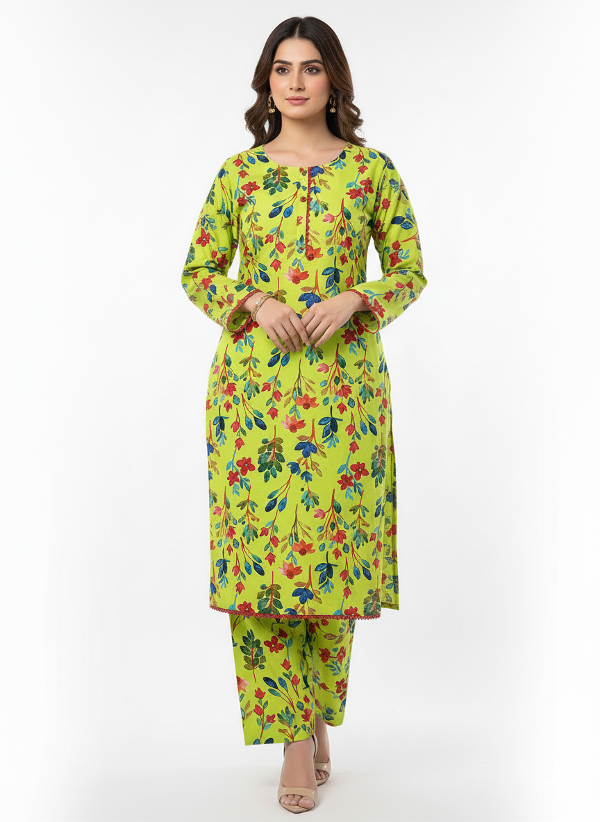 Noor Fatima's Collection Stitched Girls & Women Dress Cotton Casual Summer Wear Stylish Comfortable Outfit