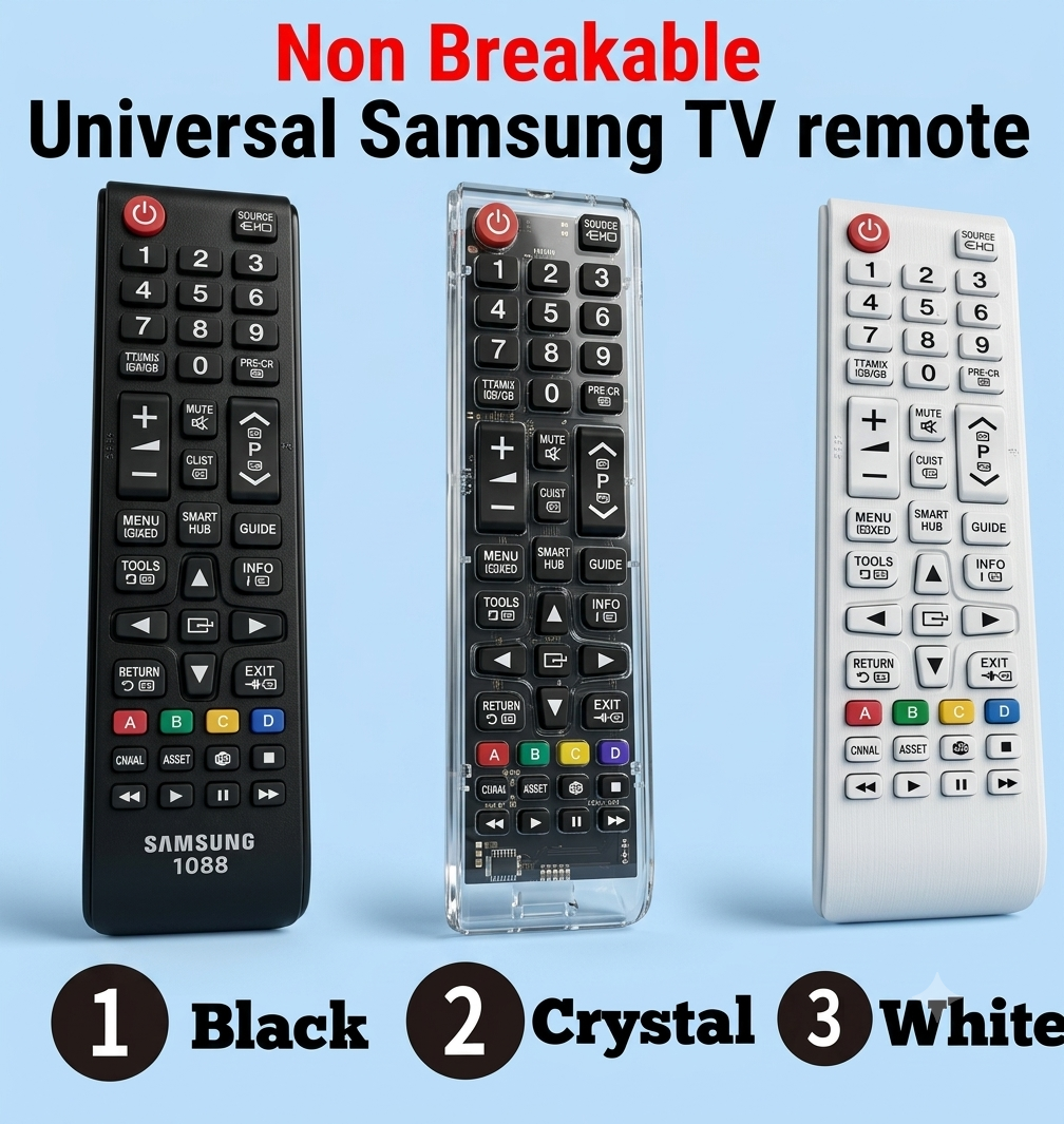 Universal SAMSUNG Remote for All Samsung Malaysia / China LCD & LED and TV (Non Breakable)
