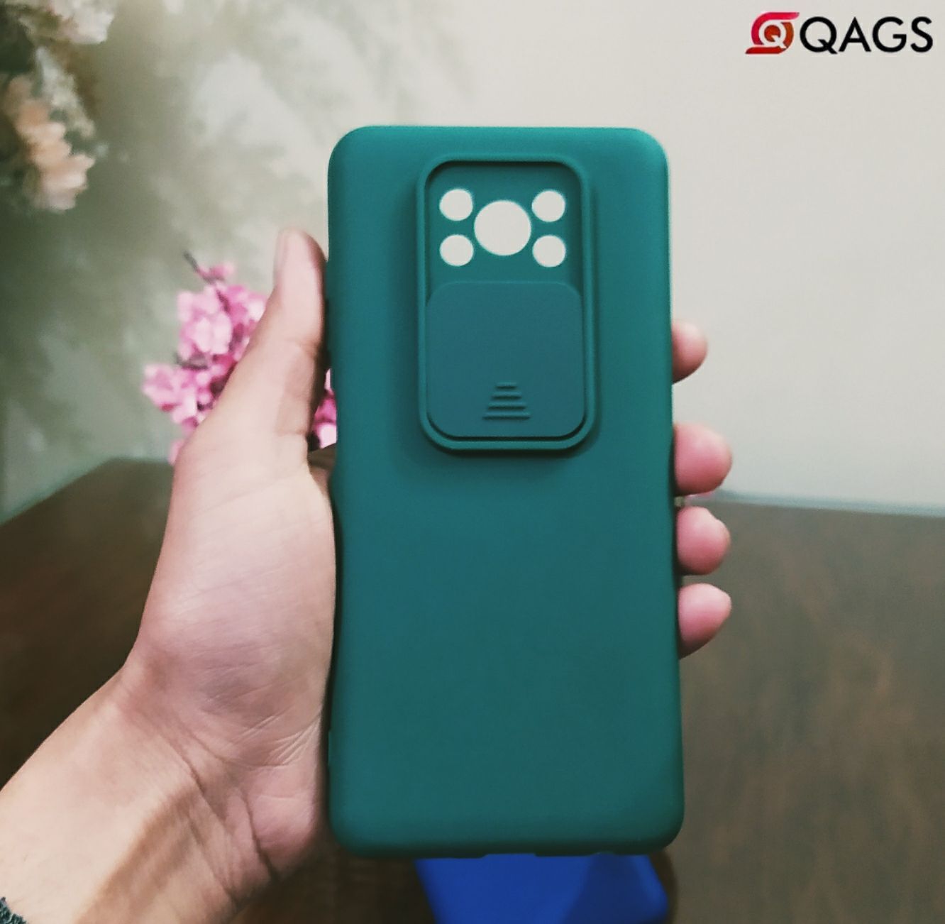 Dėklas su dirželiu Rope case gel TPU Xiaomi Poco X3 NFC Tamsiai žalias | POCO  X3 NFC | XIAOMI | PHONE CASES | u-case.eu Choose your case