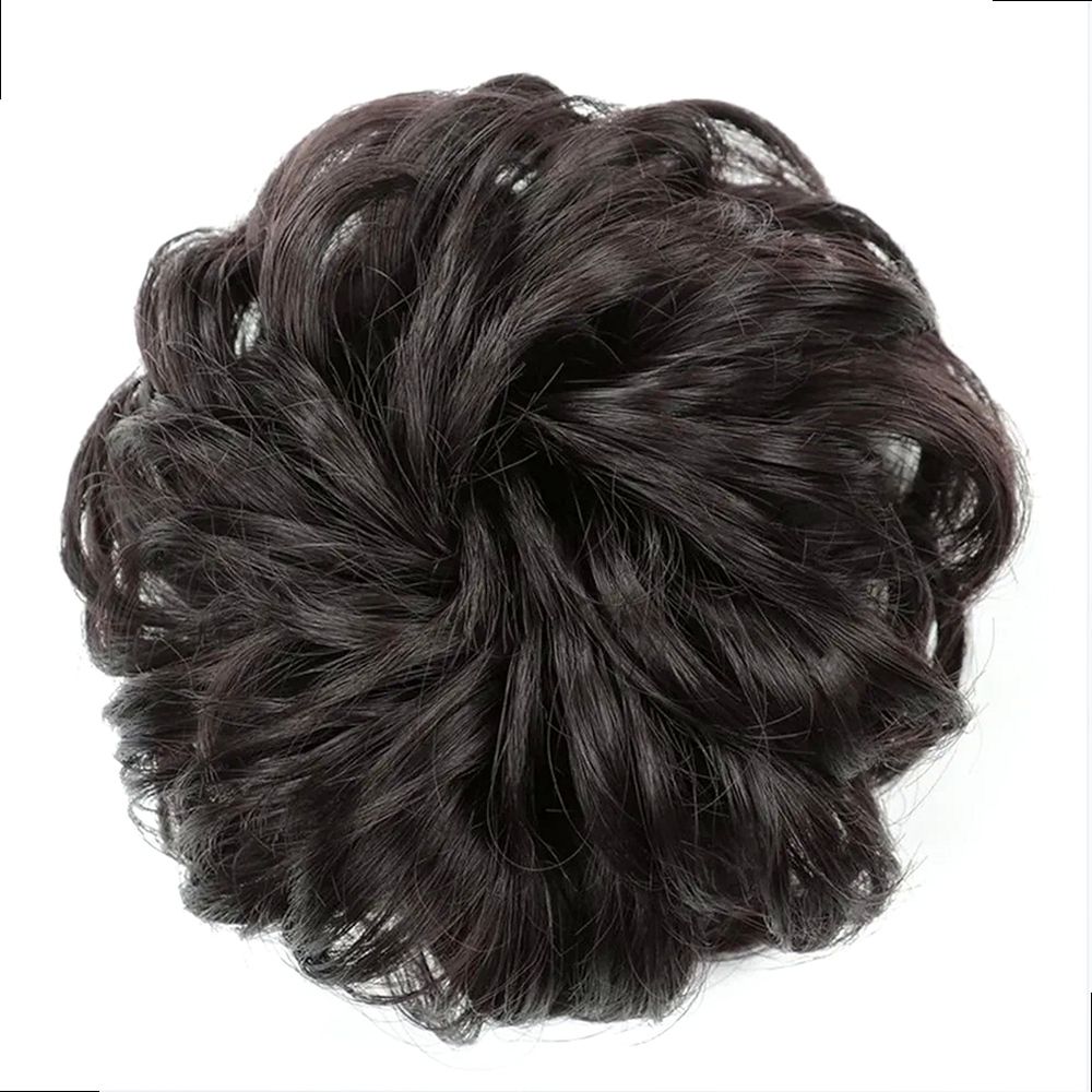 Hair Extensions Synthetic Hair Jura Scrunchie Hair Bun Extension Hairpiece For Women Girls Instant Juda Maker Daily Casual Party Bridal Styling
