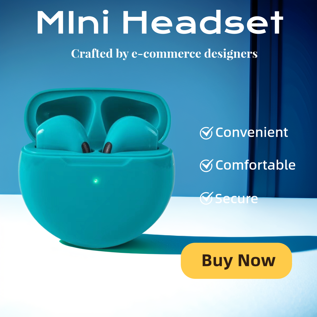 Mini Bluetooth Headset Wireless Portable Earpiece Handsfree Communication Earphones with Microphone for Mobile Phone Headphoens