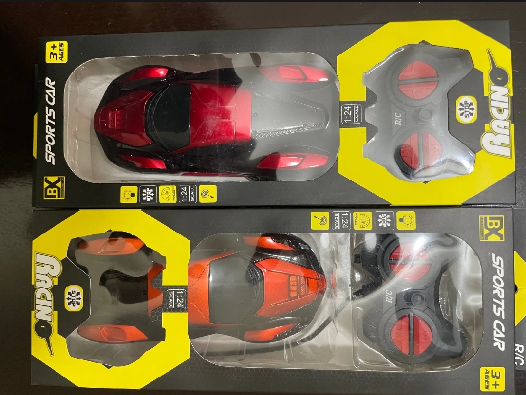 Rechargeable / Cell Operated High-Speed RC Car for Kids Fast Remote Control Racing Car with LED Lights | USB Chargeable Toy Vehicle for Boys & Girls | Durable, Indoor & Outdoor Fun - Ideal Gift for Children