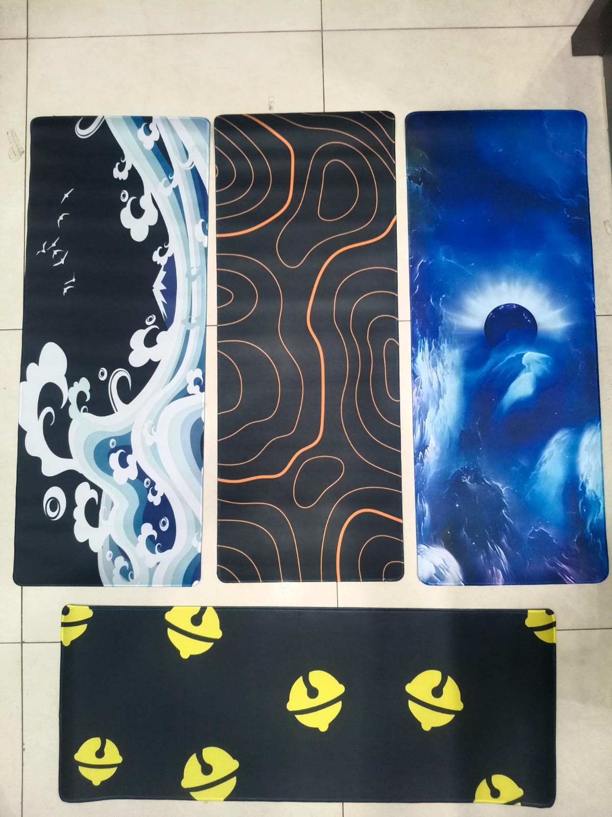 mousepad for gaming or normal use (800*400)size 2.5 mm thick extended desk pad with special textured surface