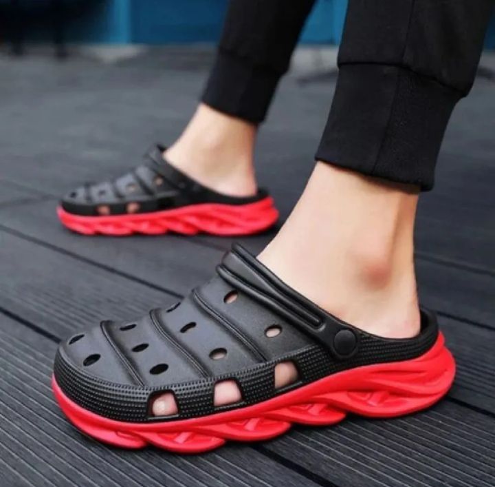 Reality High Quality Mens Clogs & Sandals EVA Crocks Style Sandals for Mens Beach Summer Slip-On