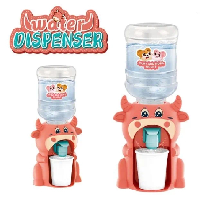 Children Mini Cartoon Animal Dispenser Toy | Educational Pretend Play Toy with Tiny Cups for Boys & Girls
