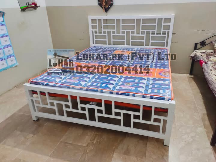 Iron Double Bed (super luxury design) / Queen Size and King Size