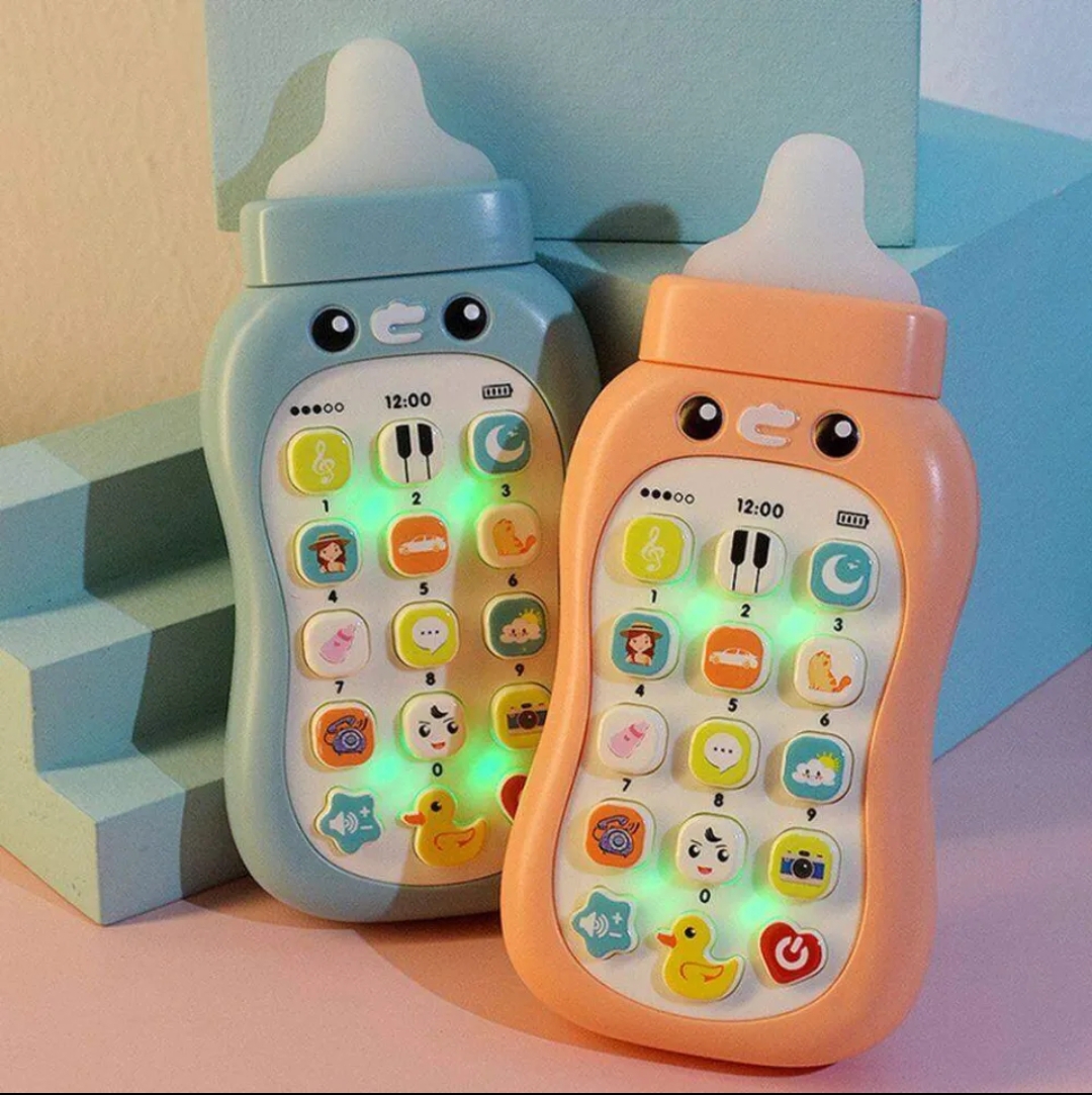 Baby Telephone Music Toy Sound Machine Kids Infant Early Educational Mobile Phone Gift Kids learning
