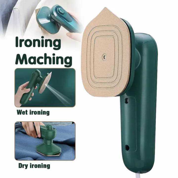 Mini Electric Steam Dry Iron with Spray | Portable Travel Iron for Clothes | Compact Steam Iron