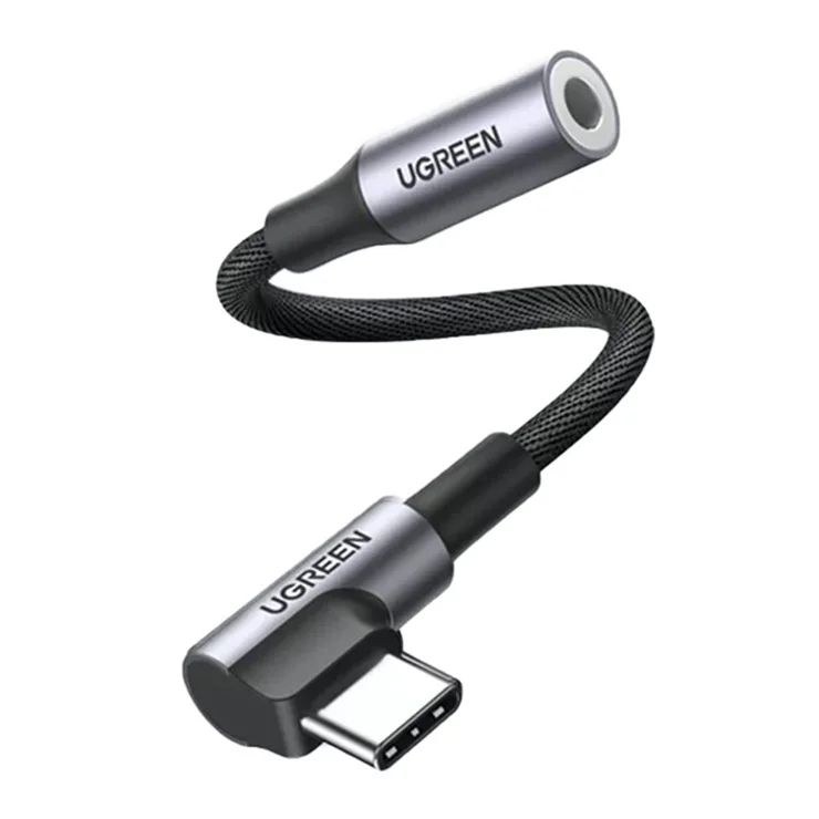 UGREEN Lott Type C to 3.5mm Audio Adapter Cable for Xiaomi, OnePlus, , Vivo , Oppo, universal compatibly For All Mobiles