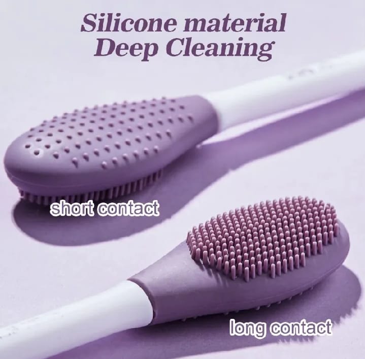 Silicone Double Head Mask Brush, SiliconeFace Wash Brush, Mud Film Special ScraperApplicator, Facial Cleansing Brush, CleaningTool price in Pakistan