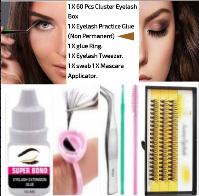 Eyelash Extension Practice Kit for beginner Grafting Training ...