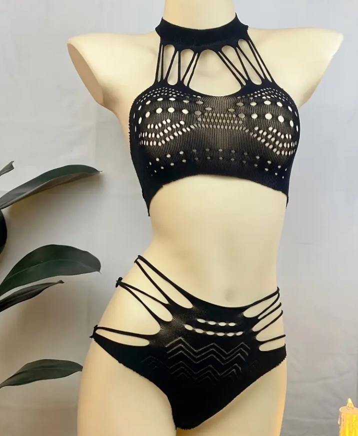 Stylish Fishnet Lingerie Collection Perfect Wedding Night Attire Intimate Gifts for Loved Ones on Special Occasions