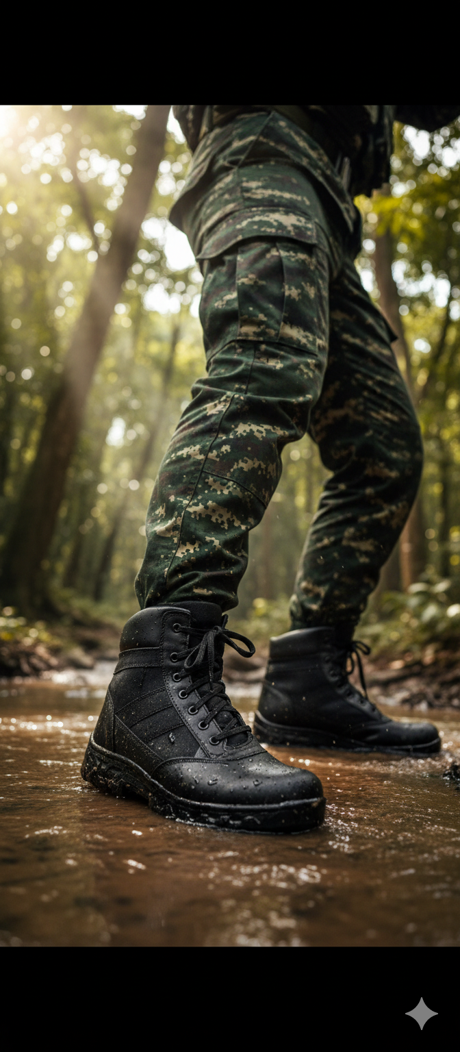 Men's Black Shoes, formal , casual sober , Style , Simple Fashion.unisex Article for Male, Female both, Combat SWAT Low Hight / low ankle Boots