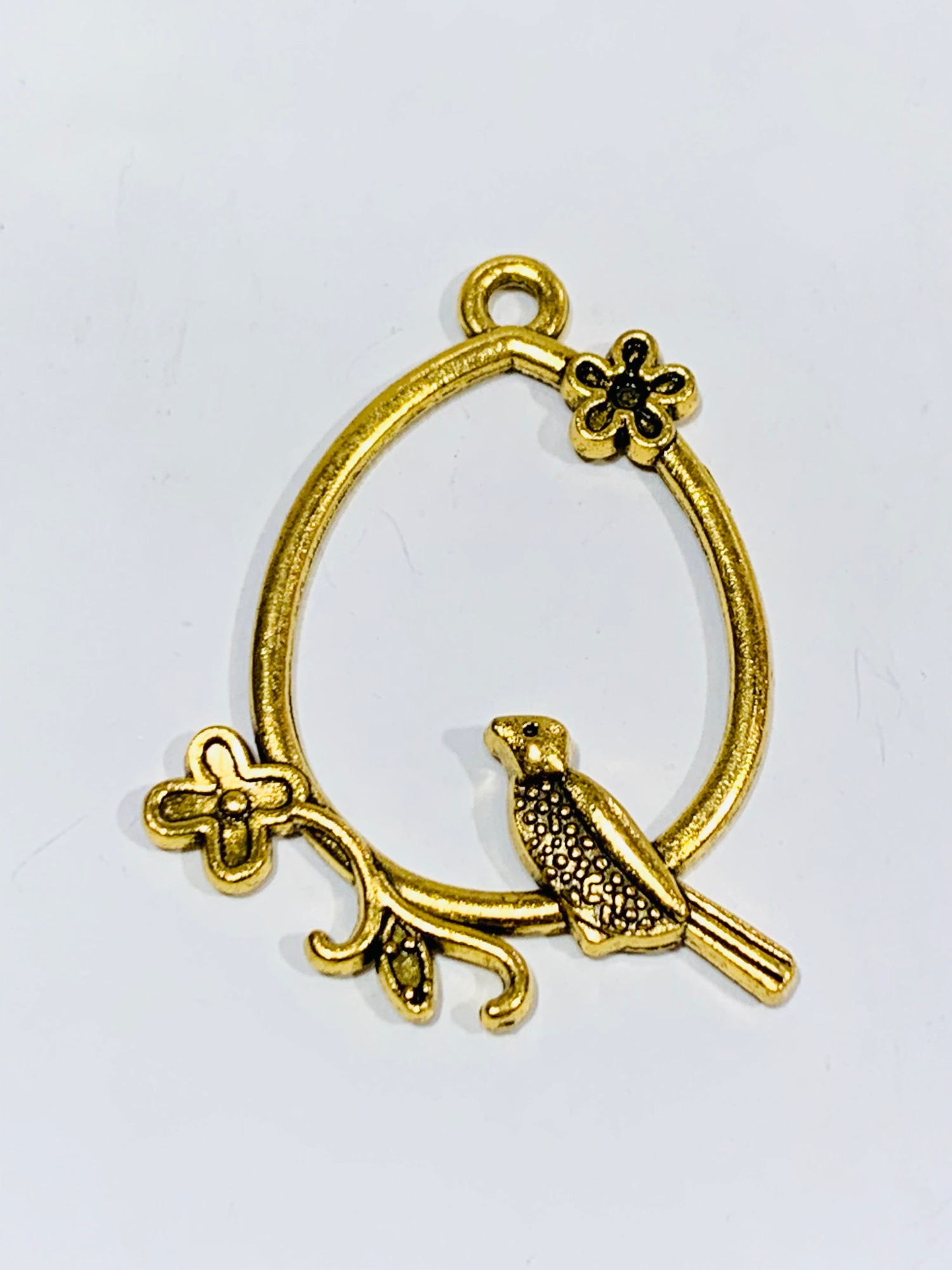 Bird Cage, Key, Lock & Bird Frame Metal Charms – Vintage DIY Jewelry Making Accessories for Necklaces, Bracelets & Crafts