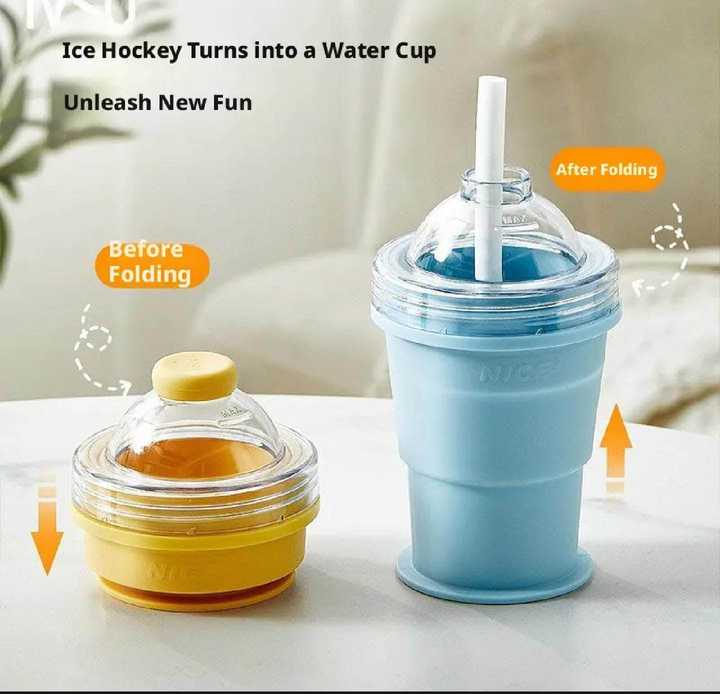 Portable Foldable Cup | Collapsible Water Cup | Reusable Travel Cup | Folding Drinking Cup | Outdoor Camping Cup