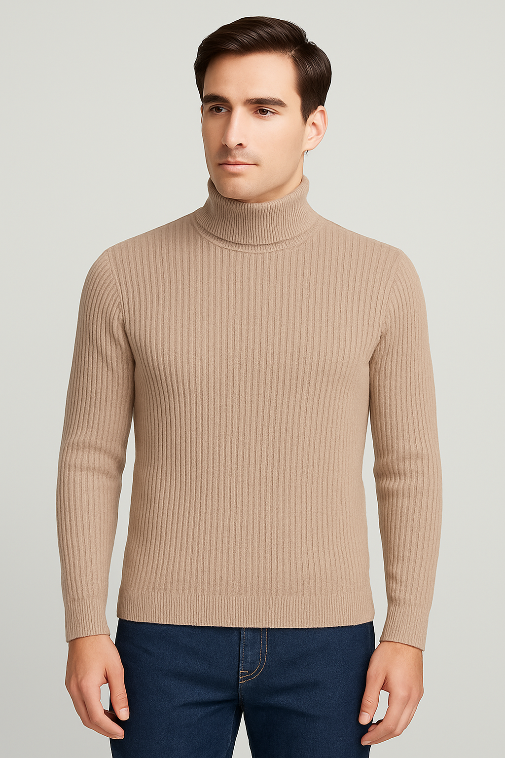 High Neck For Men & Boys Slimfit High Neck For Boys. Winter Long sleeves Turtleneck