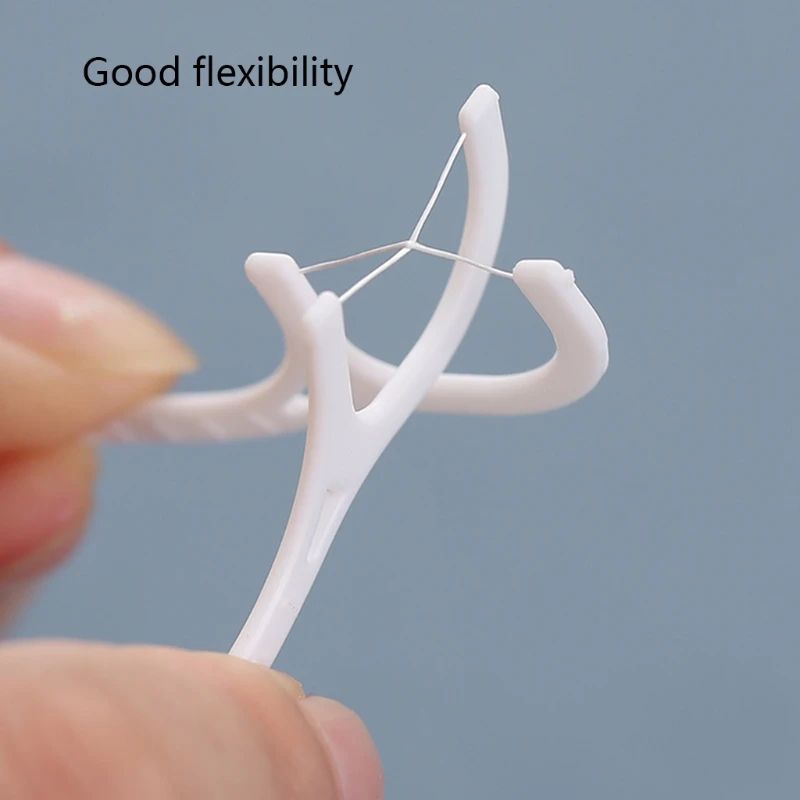 15 Pcs Dental Floss Flosser Picks Toothpicks Teeth Stick Tooth Cleaning Interdental Brush Dental Floss Pick Oral Hygiene Care