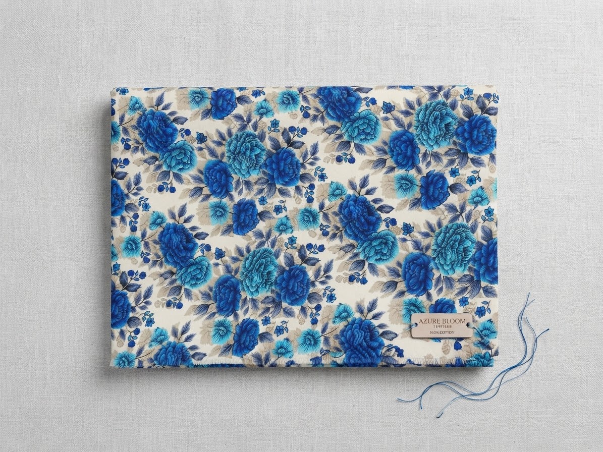 flowers printed mixed stuff Polo cotton suits