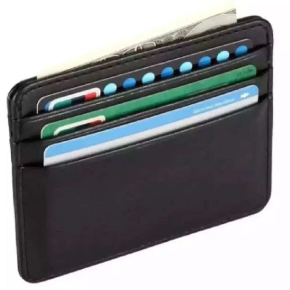 Mini Slim Smart Card Holder Slim Smart Wallet Smart Wallet With 7 Compartments - Super Slim Smart Card Holder Fashion Wallet For All Boys And Girls