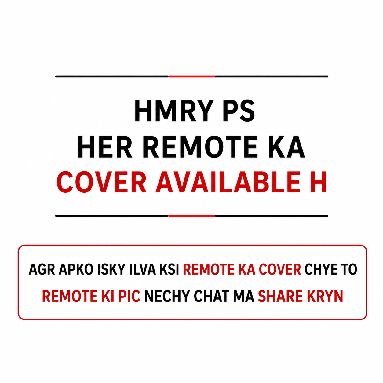Remote Cover Compatible With TCL Led Remote – Transparent Protective Sleeve | Washable, Dustproof & Scratch Resistant