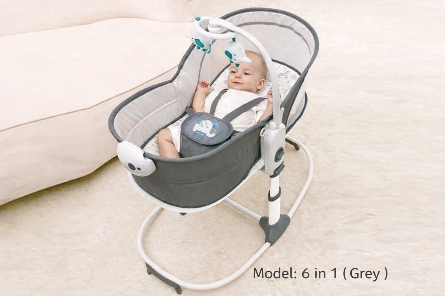 Auto Digital Electric Baby Swing Baby Rocker Baby Cot Baby Crib Smoothly Functional Jhoola