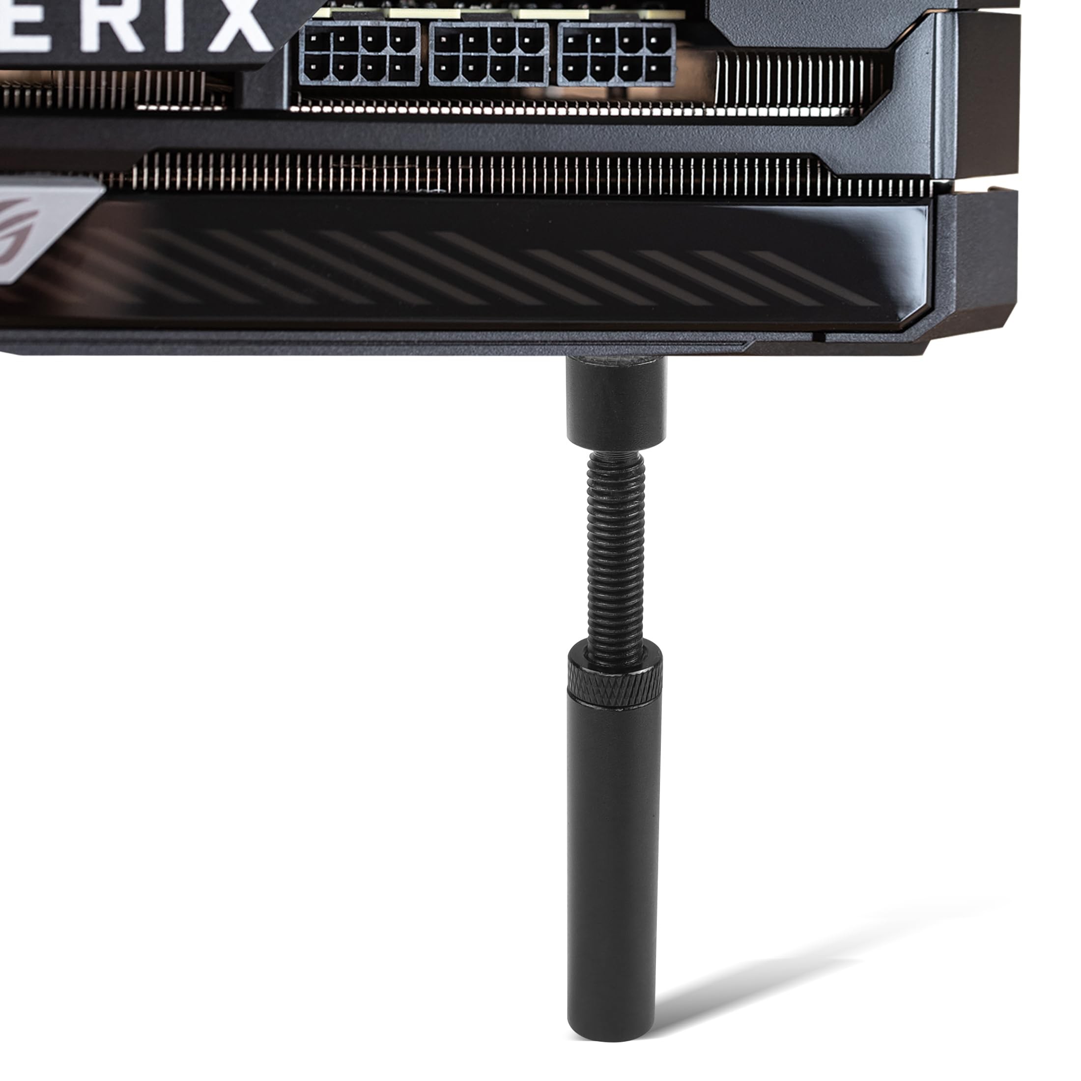 Aluminum GPU Holder Vertical Telescopic Rotating Stand Magnetic Bracket Video Card Holder Graphics Card Bracket Support 27-120mm