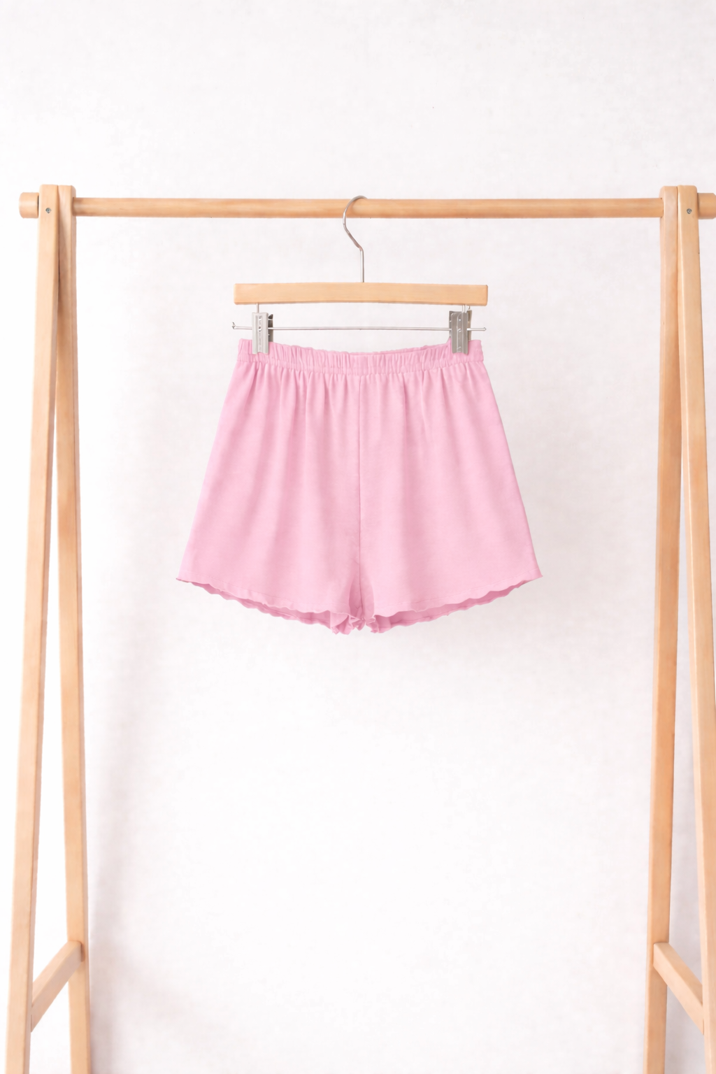 Women Cotton Lounge Shorts | Elastic Waist Comfortable Shorts for Girls | Summer Casual Wear | Black Grey Light Grey