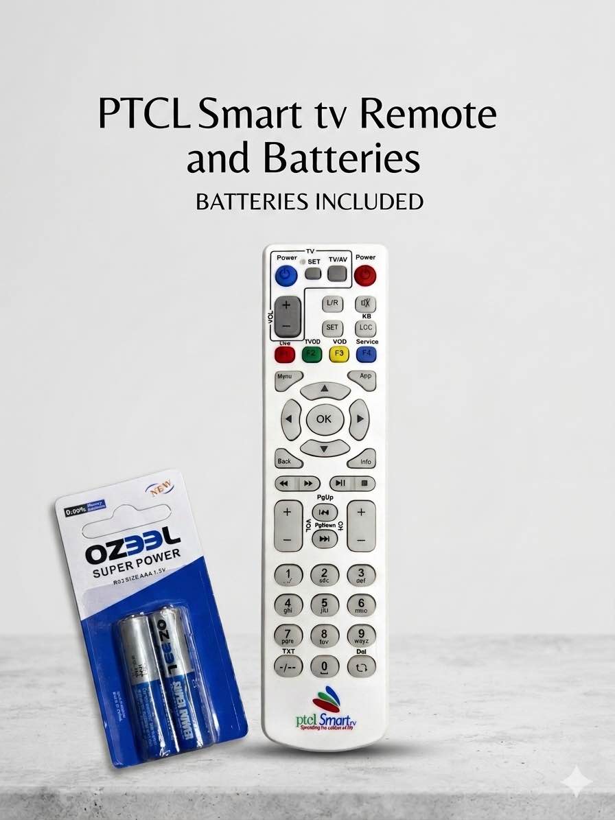 PTCL Smart TV Remote Control (compatible – for PTCL SmartTV Setup Boxes)