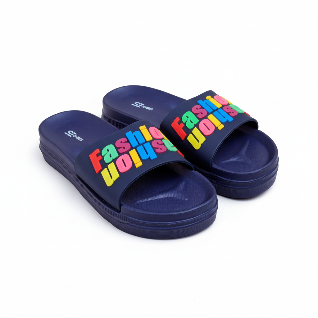 Waterproof Soft Fashion Slippers for Women, Comfy Indoor Sandals