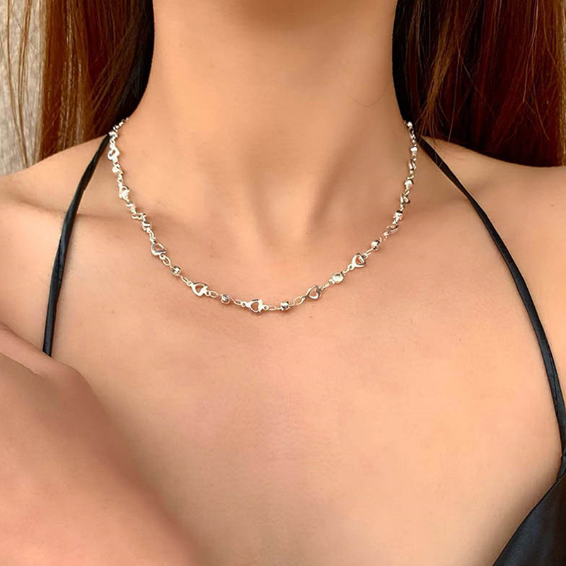 Fashion Colorful Glass Long Y-shaped Necklace Metal Collarbone Chain Gold Silver Color Tassel Necklace Party Body Jewelry
