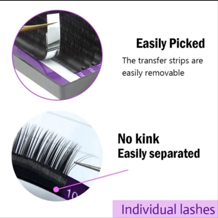 Professional Eyelash 16 Rows Individual Volume Mink fan Synthetic Soft for Eyelash Extensions