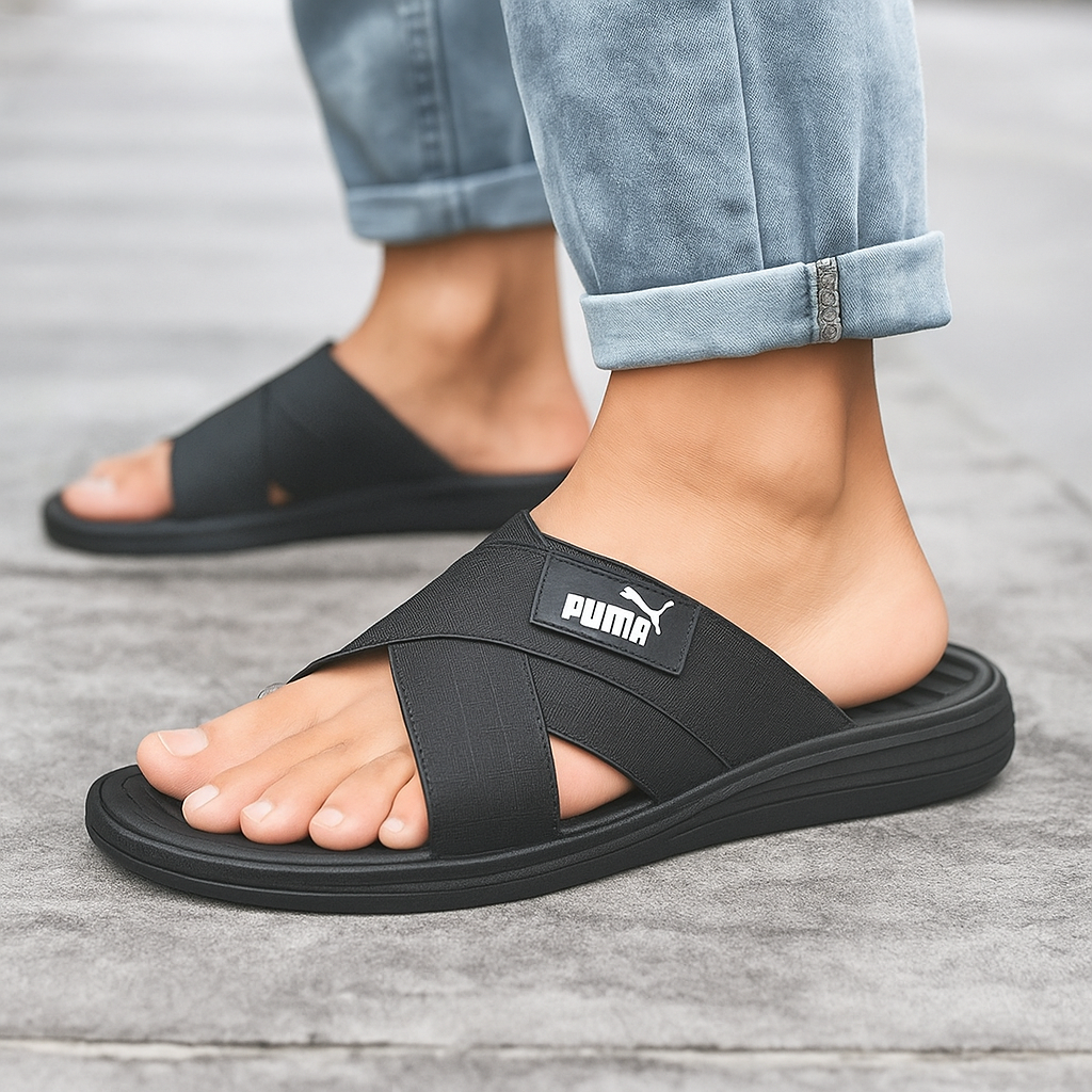 Plastic Rubber slippers mens flip flops and beautiful waterproof chapal nonslip for all age of people