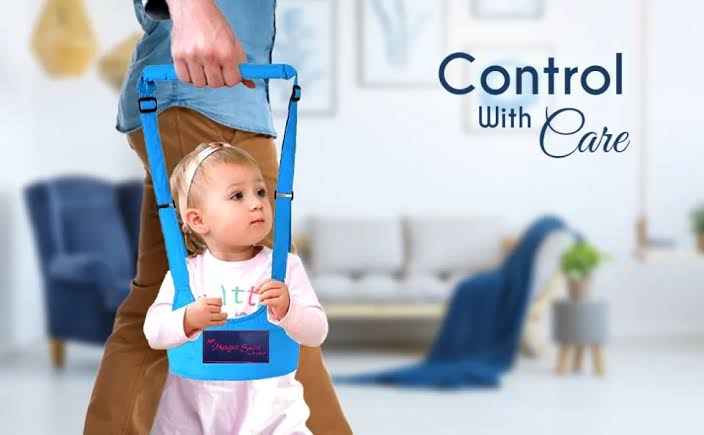 Baby Walker Toddler Kids Walking Infant Baby Moon Walk Belt Random Color Belt by premium walking Assistant safety and comfortable 6 to 24 month BHA Traders
