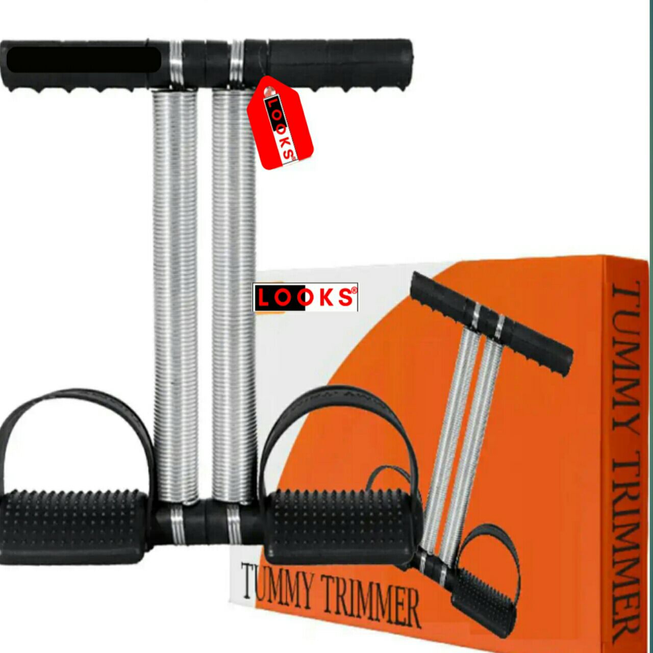 Tummy Trimmer Double Spring Bally Fat Burner| Home Workout Body Fitness Machine For Home Gym Workout Equipment | Abs Women Exercise Machine For Weight Loss
