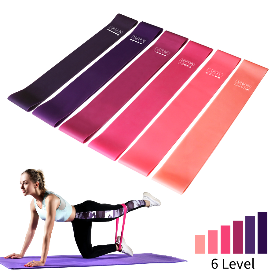 Crossfit Workout Resistance Bands Fitness Elastic  Bands Training Workout Mini Band Gym Home Yoga Strength Equipment