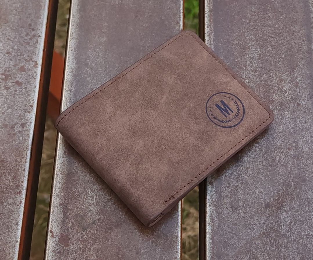 PU Leather Wallet for Men – Slim Bifold Wallet with Card Holder & Cash Pockets