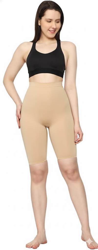 Russian Lower Body Shaper for Women | High-Waist Slimming Shorts, Tummy & Thigh Control, Comfortable Invisible Fit